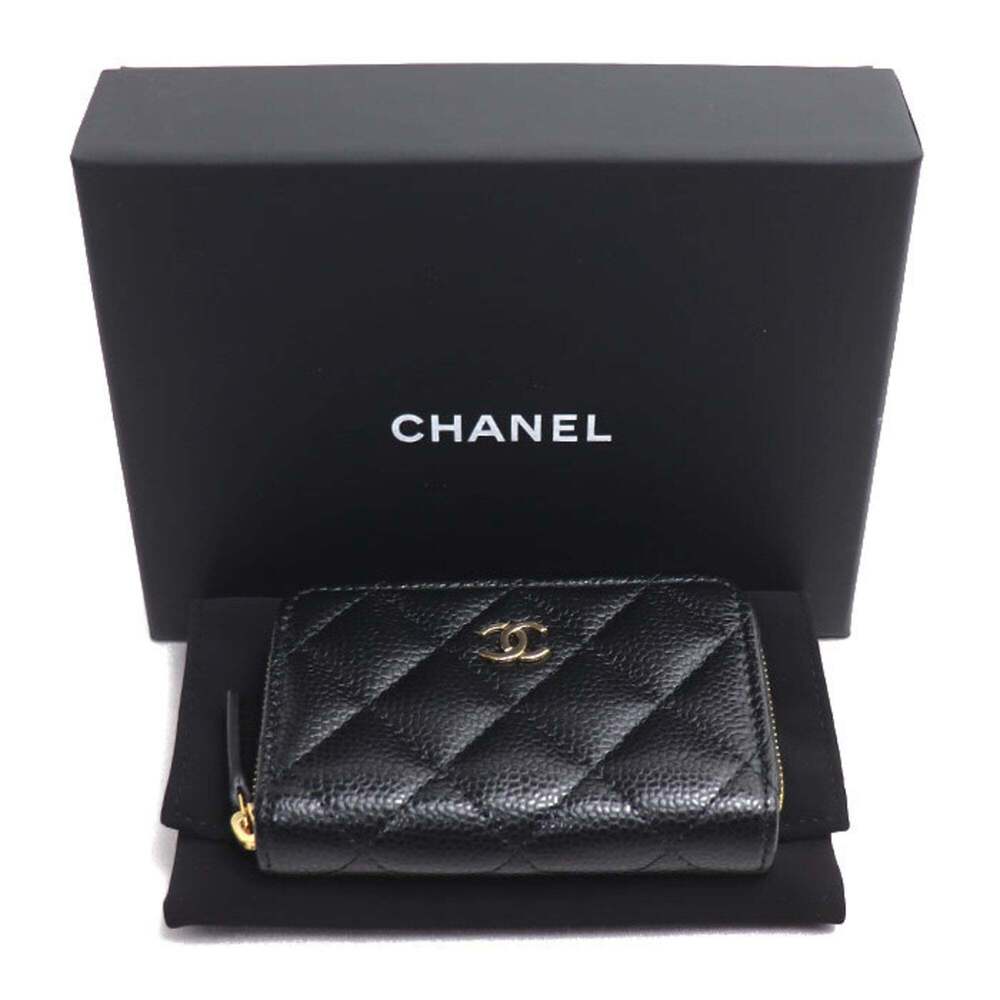 CHANEL Black Caviar Leather Wallet - Picture 5 of 5